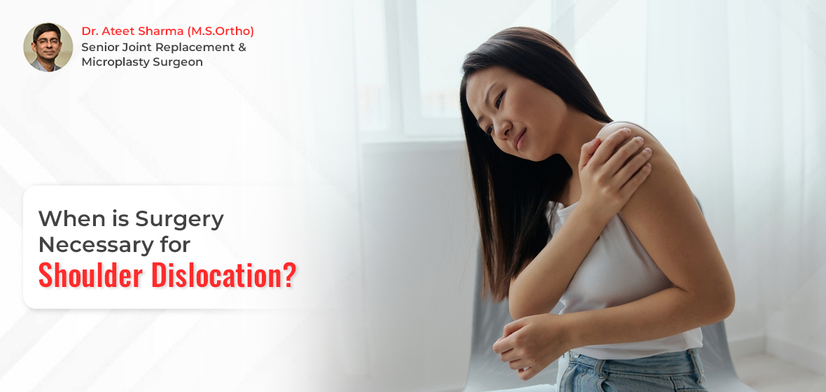 Surgery Necessary for a Shoulder Dislocation